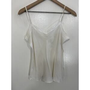 Y2K Silk Fairy Coquette Dainty Ballet Ethereal Cami Slip Top S Romance Dreamy 90
